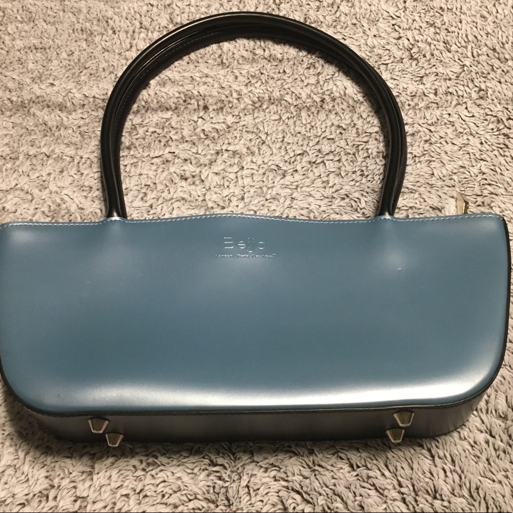Beijo shoulder handbag - light blue color